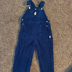 Vintage Disney Pooh Bear Corduroy Overalls